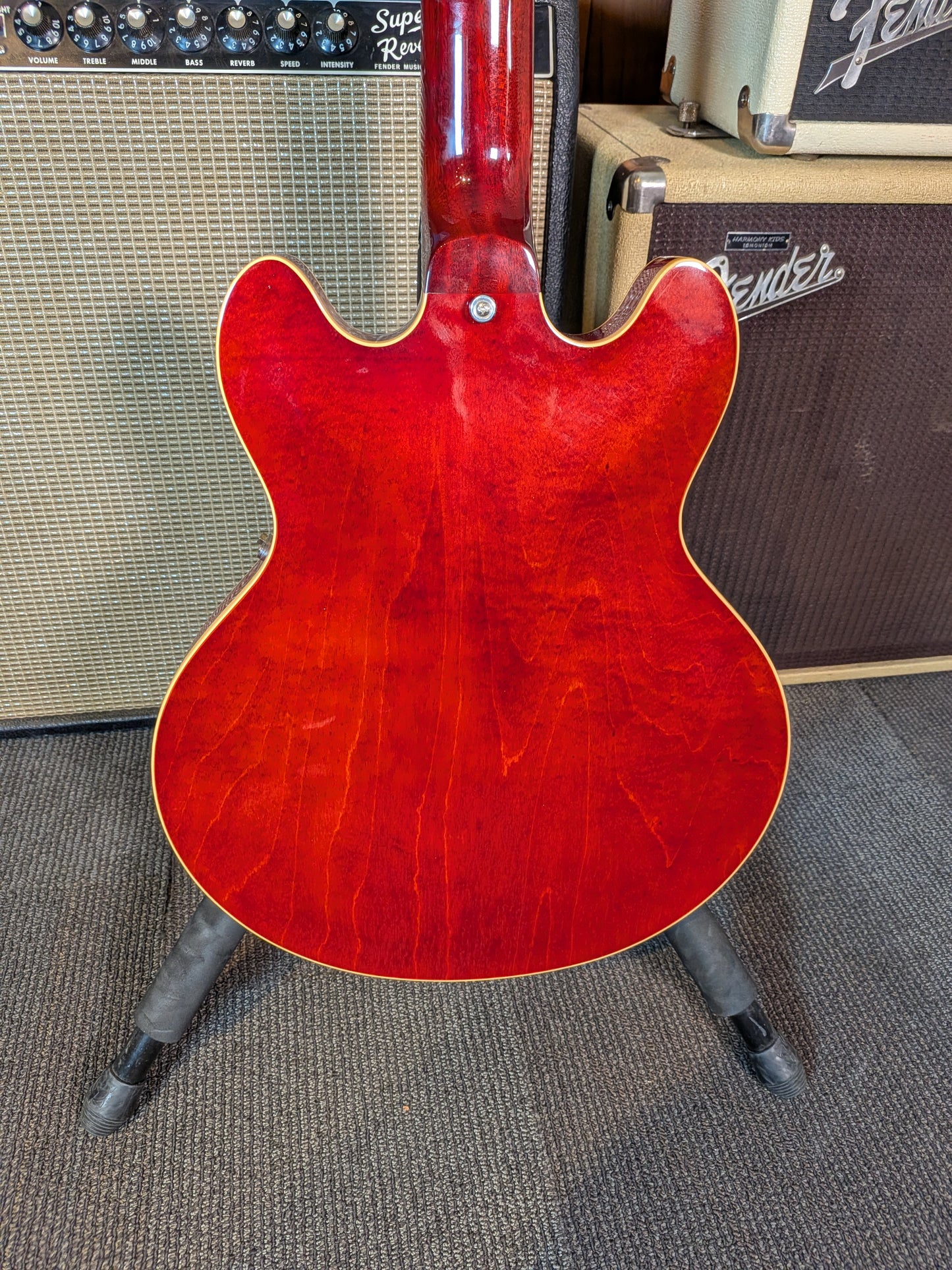 Gibson Custom ES-339 Semi-Hollow Electric Guitar w/Case - Antique Red (2012)