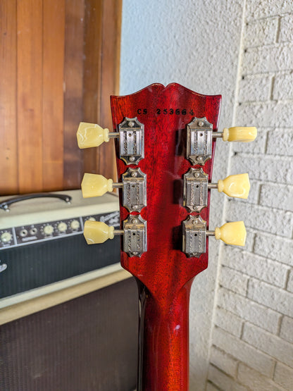 Gibson Custom ES-339 Semi-Hollow Electric Guitar w/Case - Antique Red (2012)