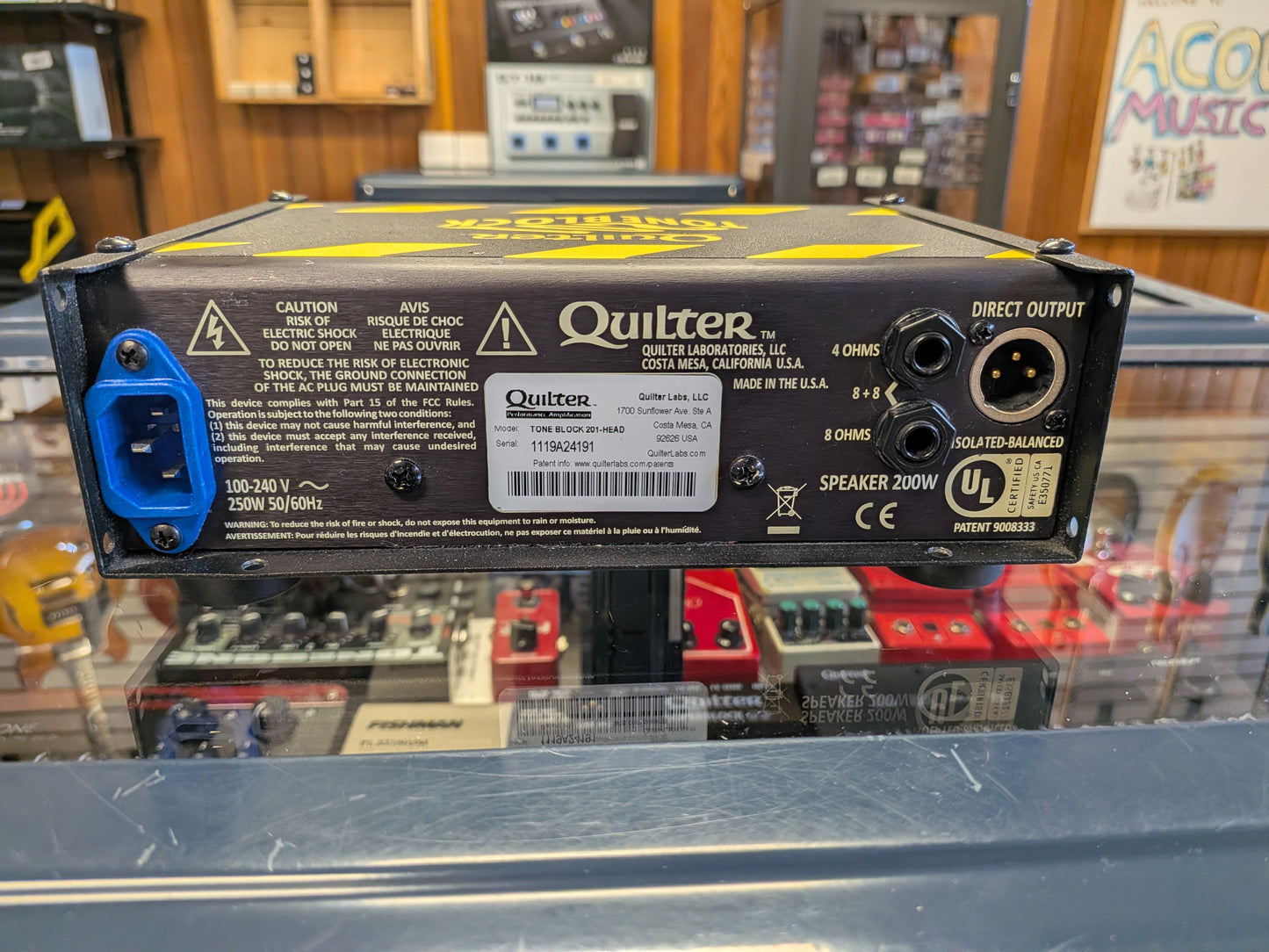 Quilter Tone Block 201 200w Guitar Amplifier Head w/Gig Bag (Used)