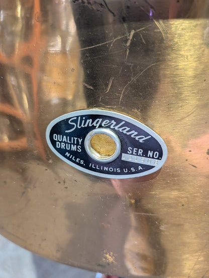 Slingerland 14" Brass Timbale (Vintage)