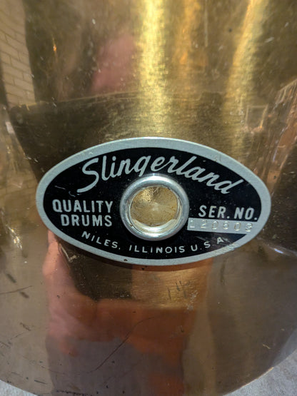 Slingerland 14" Brass Timbale (Vintage)