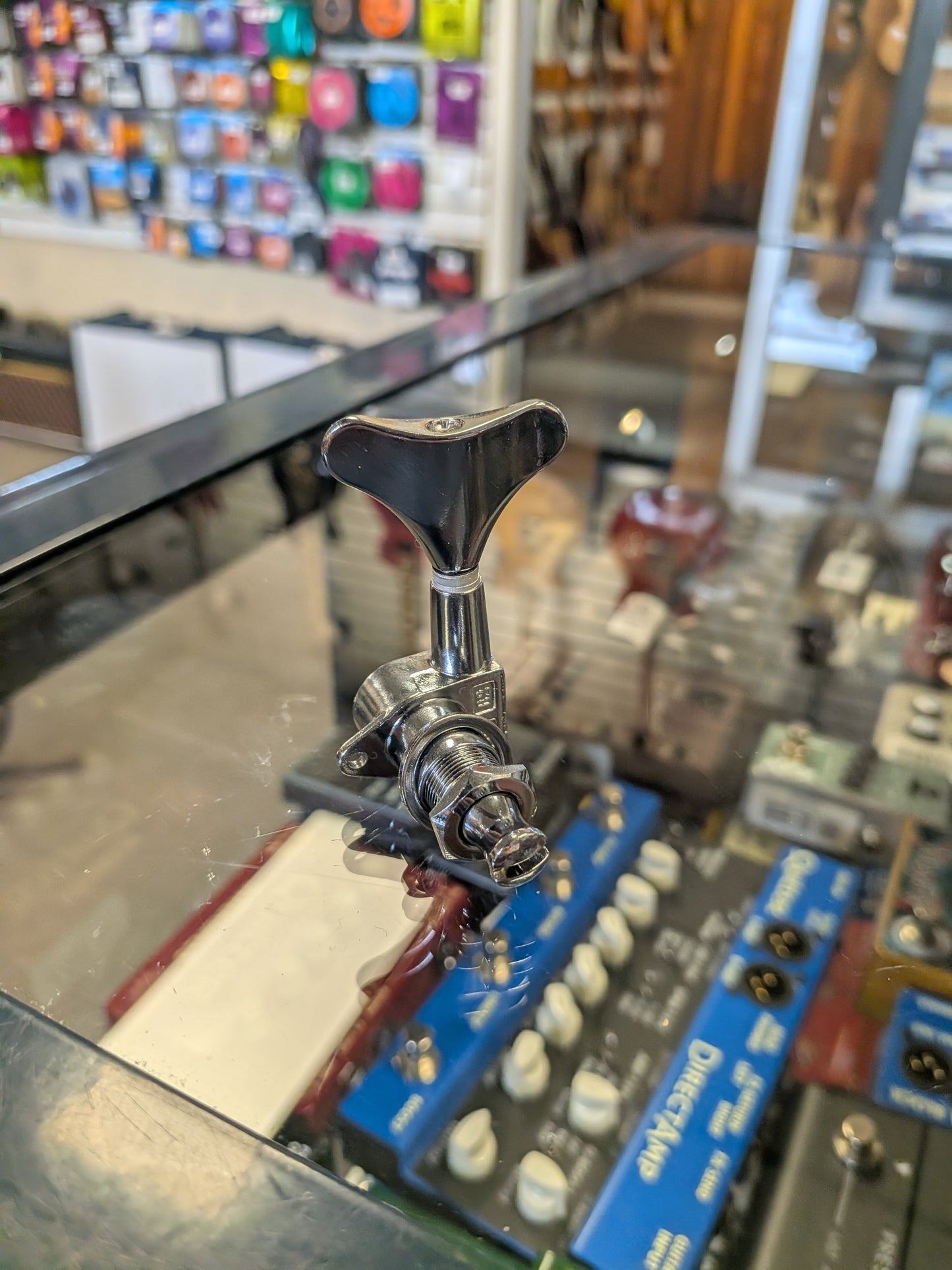 Solutions SMH-B4C 4 In Line Closed Gear Bass Tuners - Chrome