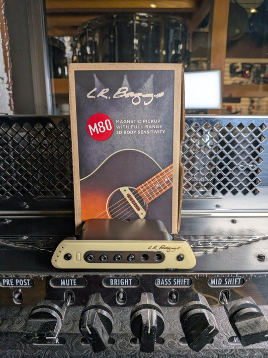 L.R. Baggs M80 Magnetic Pickup w/Full Range 3D Body Sensitivity w/Box (Used)
