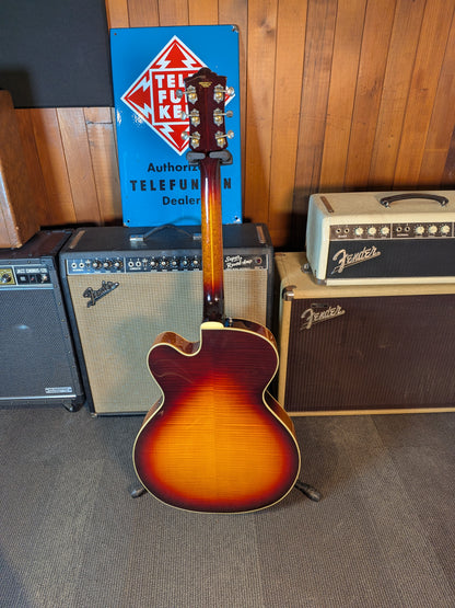 Guild A-150 Savoy Electric/Acoustic Archtop w/Case - Antique Sunburst (Used)