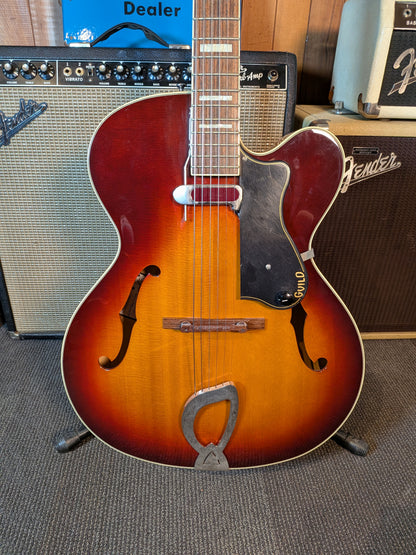 Guild A-150 Savoy Electric/Acoustic Archtop w/Case - Antique Sunburst (Used)