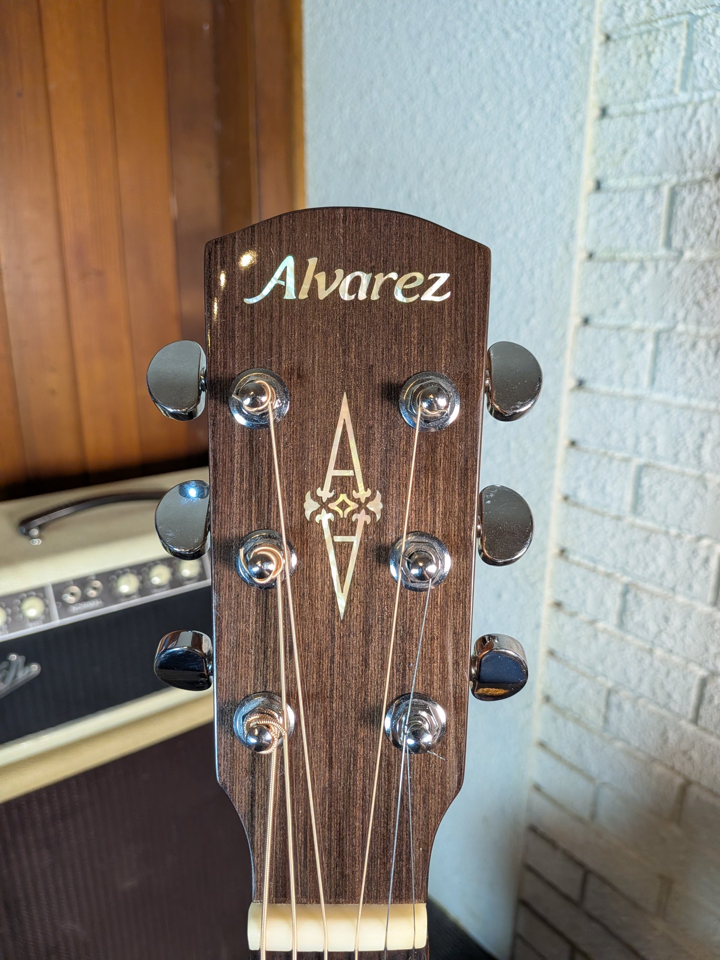 Alvarez AGA99CEARSHB Grand Auditorium Acoustic/Electric Guitar w/Case - Shadowburst (Used)
