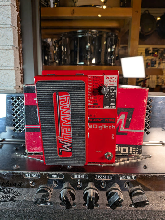 Digitech Whammy WH-1 Pedal w/Power Supply & Original Box (1993)