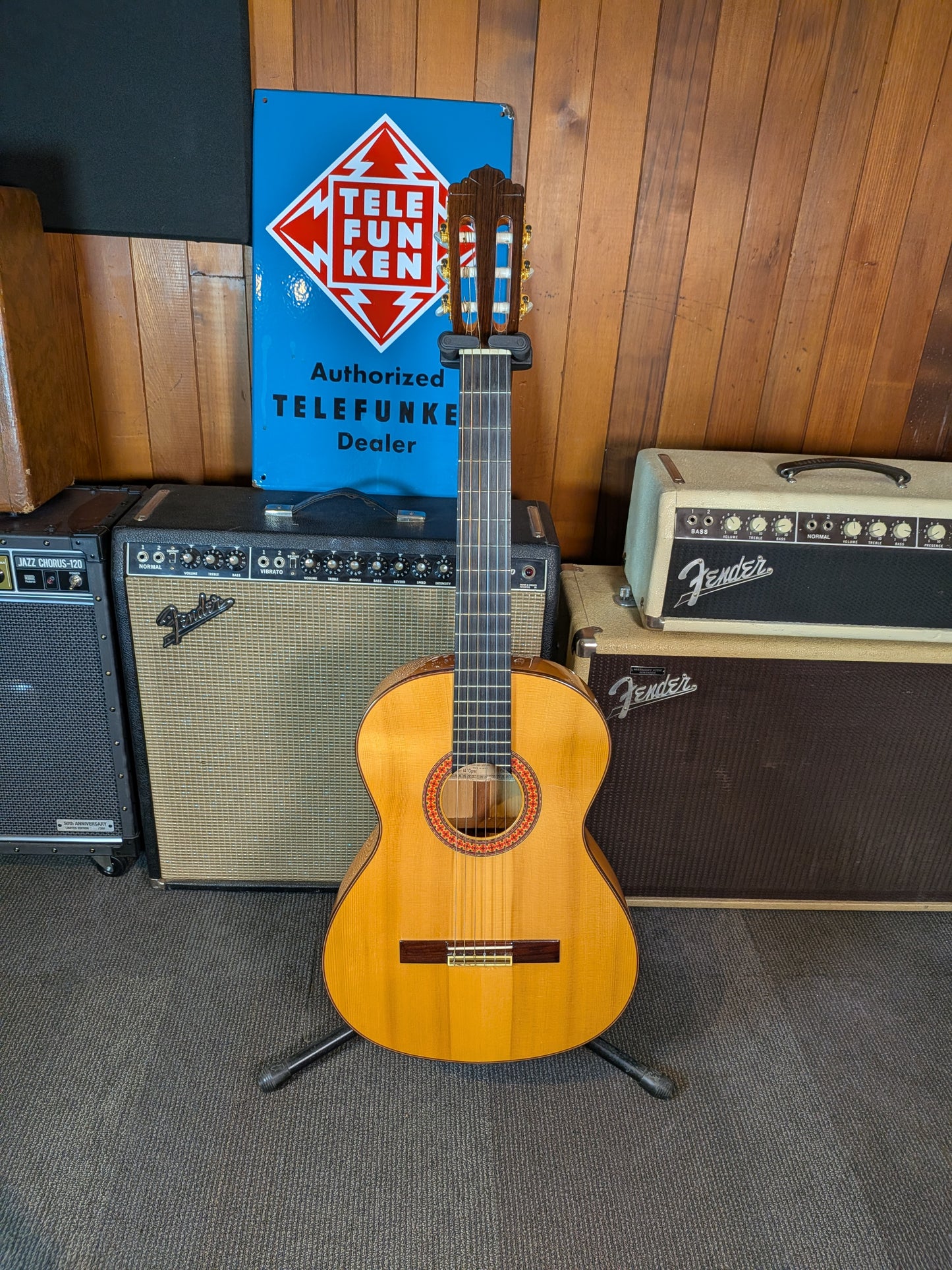 Almansa 447 Cipres Flamenco Acoustic/Electric Guitar w/Case (Used)