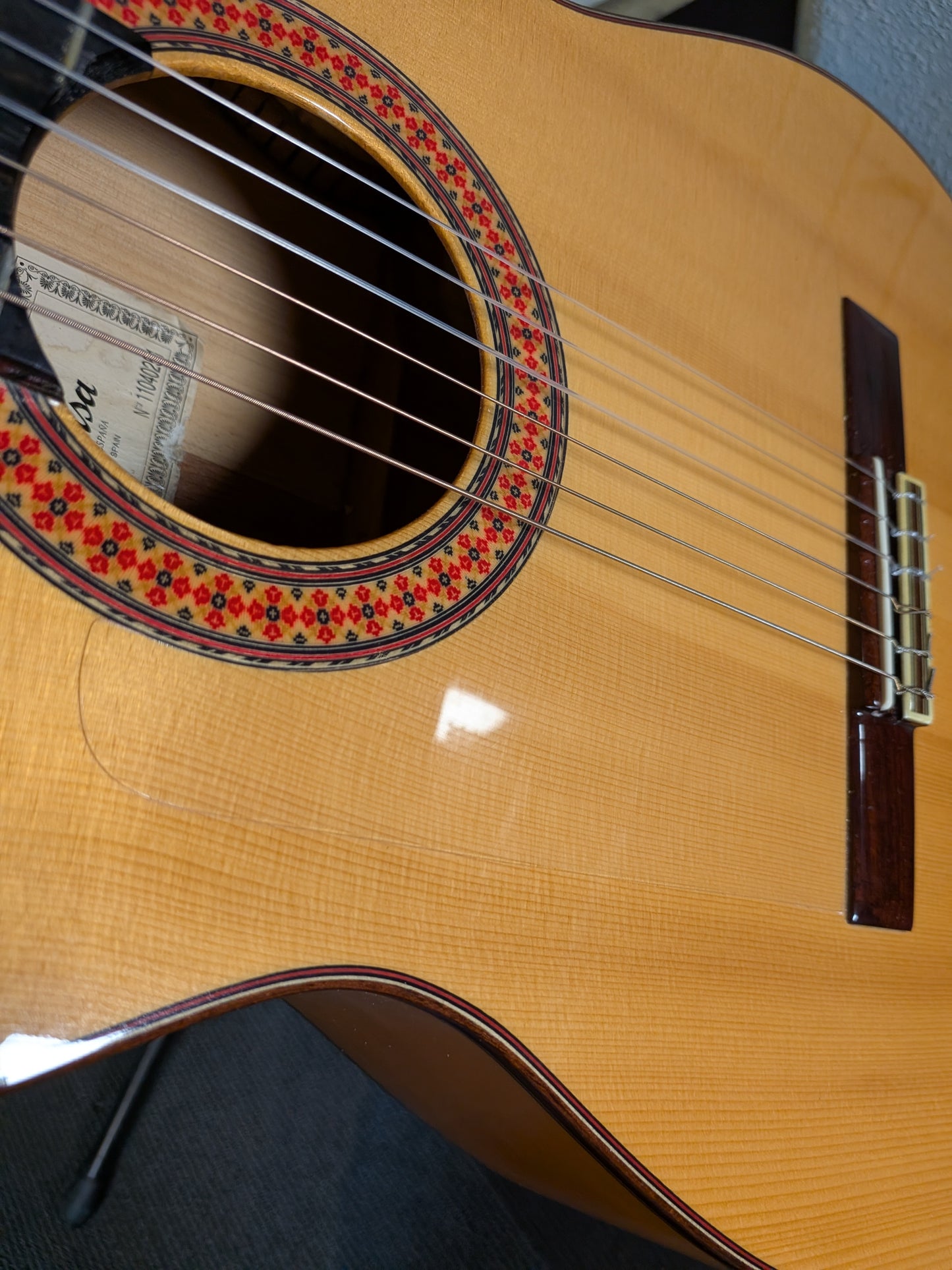 Almansa 447 Cipres Flamenco Acoustic/Electric Guitar w/Case (Used)
