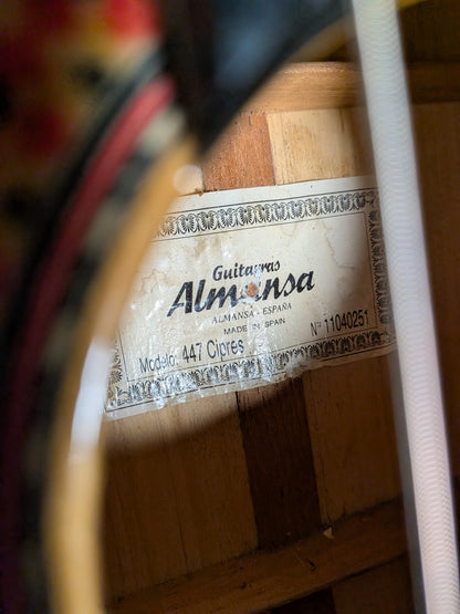 Almansa 447 Cipres Flamenco Acoustic/Electric Guitar w/Case (Used)