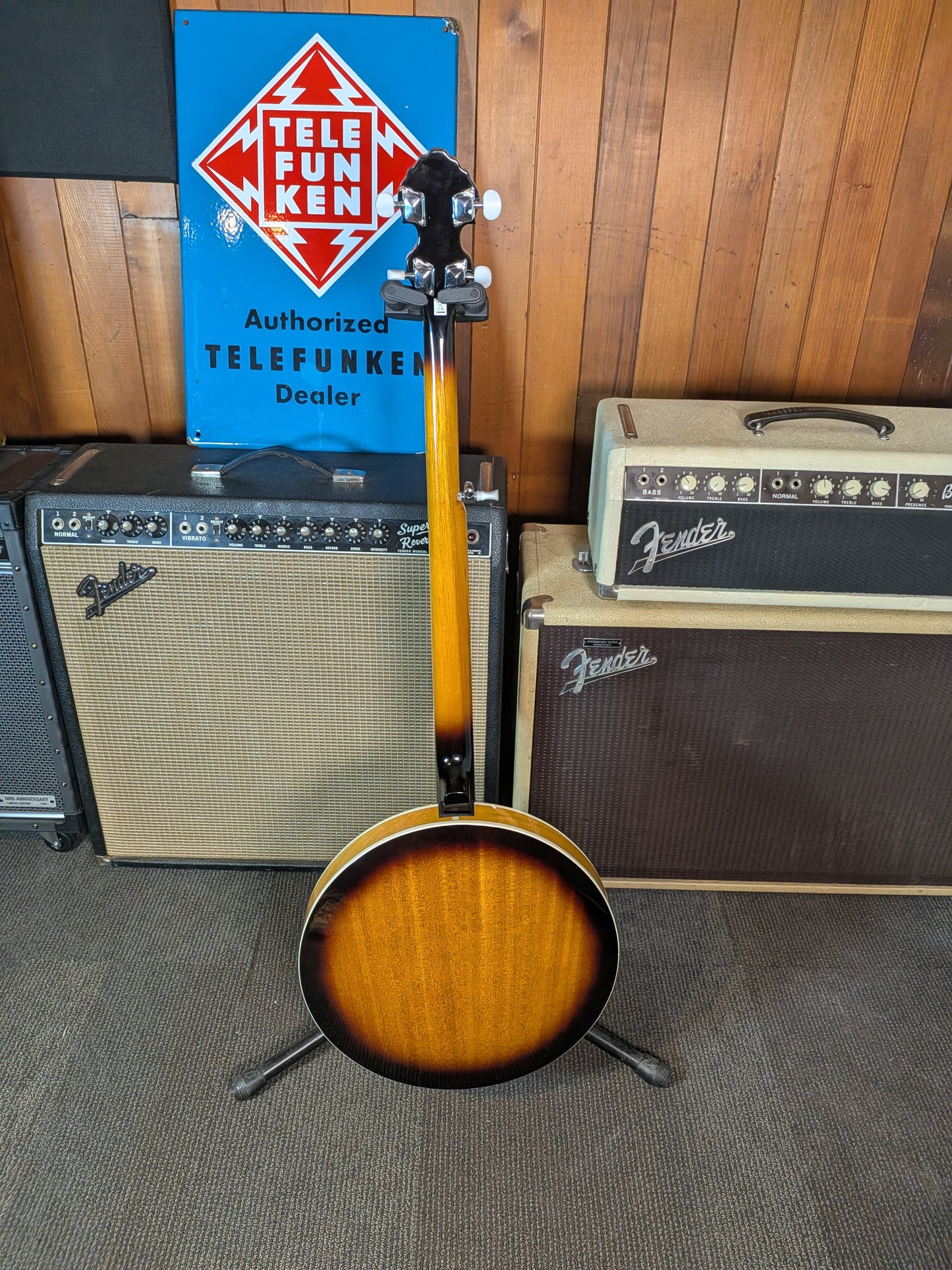 Alabama ALB31 5-String Banjo - Sunburst (Demo)