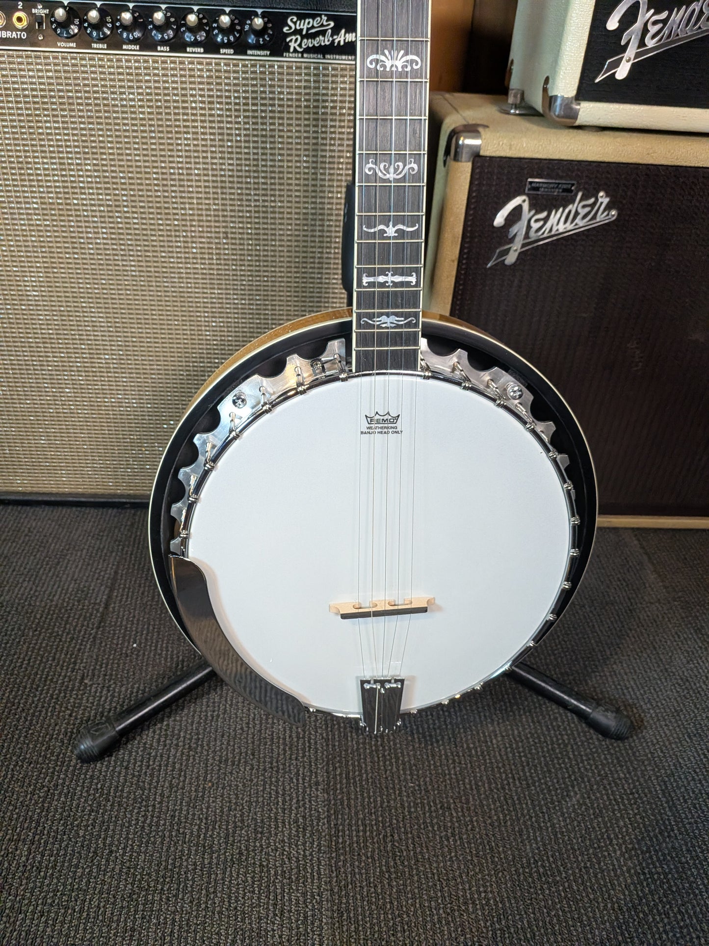 Alabama ALB31 5-String Banjo - Sunburst (Demo)