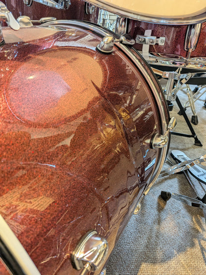 Gretsch Renegade 5-Piece Drumset w/Cymbals & Hardware - Ruby Sparkle (Store Demo)