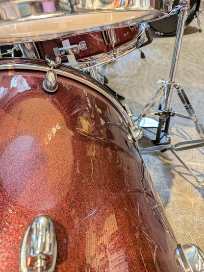 Gretsch Renegade 5-Piece Drumset w/Cymbals & Hardware - Ruby Sparkle (Store Demo)