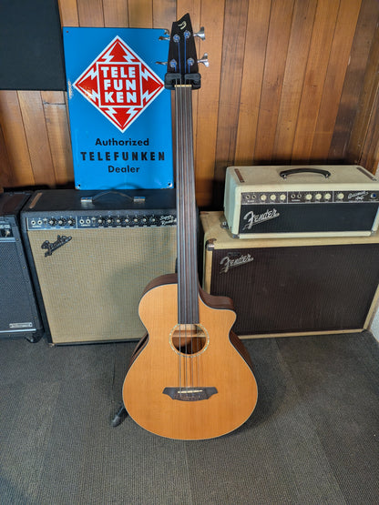 Breedlove Atlas Solo BJ350/CMe4 Fretless Acoustic/Electric Bass w/Case (2012)