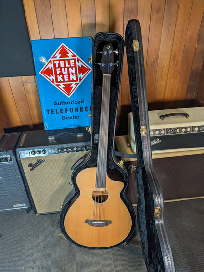 Breedlove Atlas Solo BJ350/CMe4 Fretless Acoustic/Electric Bass w/Case (2012)