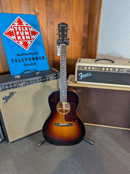 Eastman E1OOSS Deluxe Slope Shoulder Acoustic/Electric Guitar w/Gig Bag - Sunburst (Serial #M2601767)