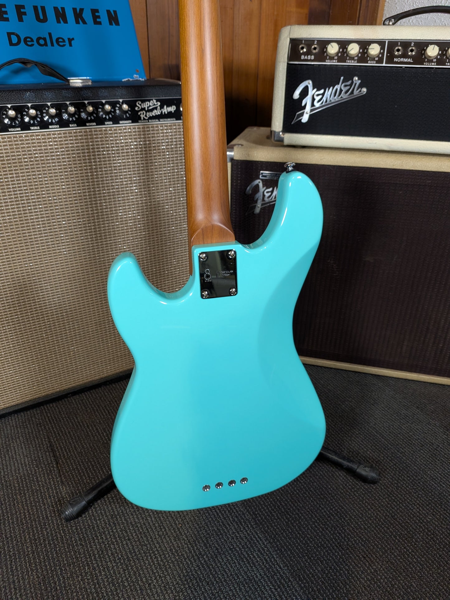 Sire Marcus Miller P5 4-String Passive Electric Bass Guitar - Mild Green (Used)