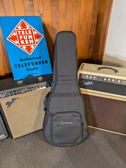 Eastman AC122L Left Handed Acoustic/Electric Guitar w/Gig Bag - Natural (B-Stock Serial #M2220410)