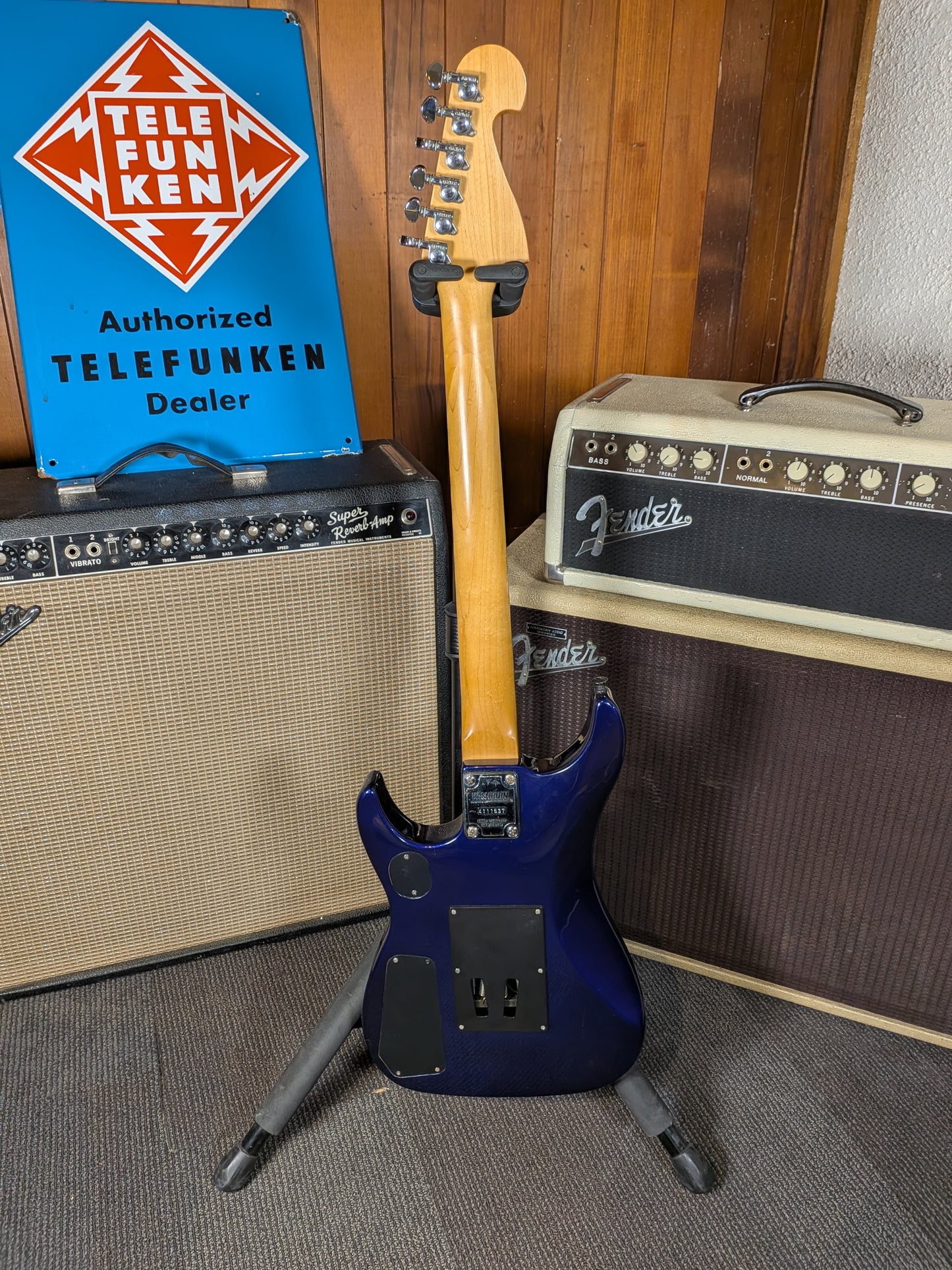 Washburn N2 Nuno Bettencourt Signature Electric Guitar w/Bag - Blue (Used)