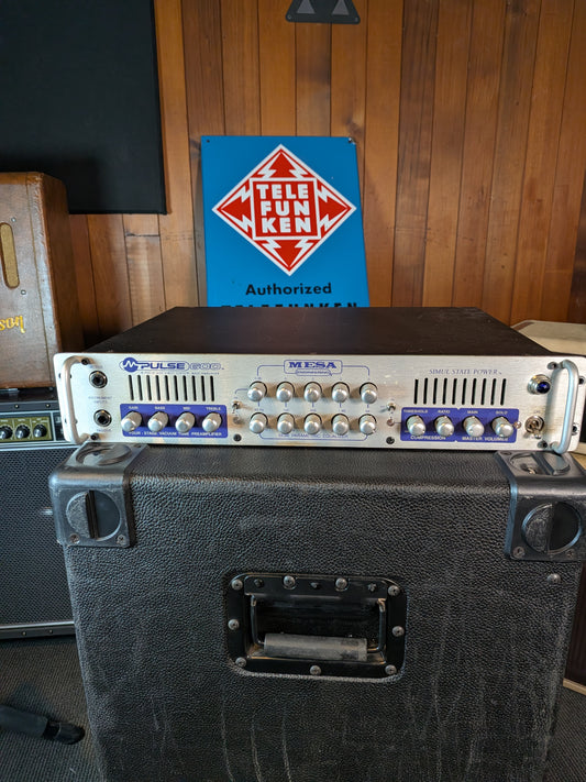 Mesa Boogie M-Pulse 600 Simul-State 600w Bass Amplifier w/Footswitch (Used)