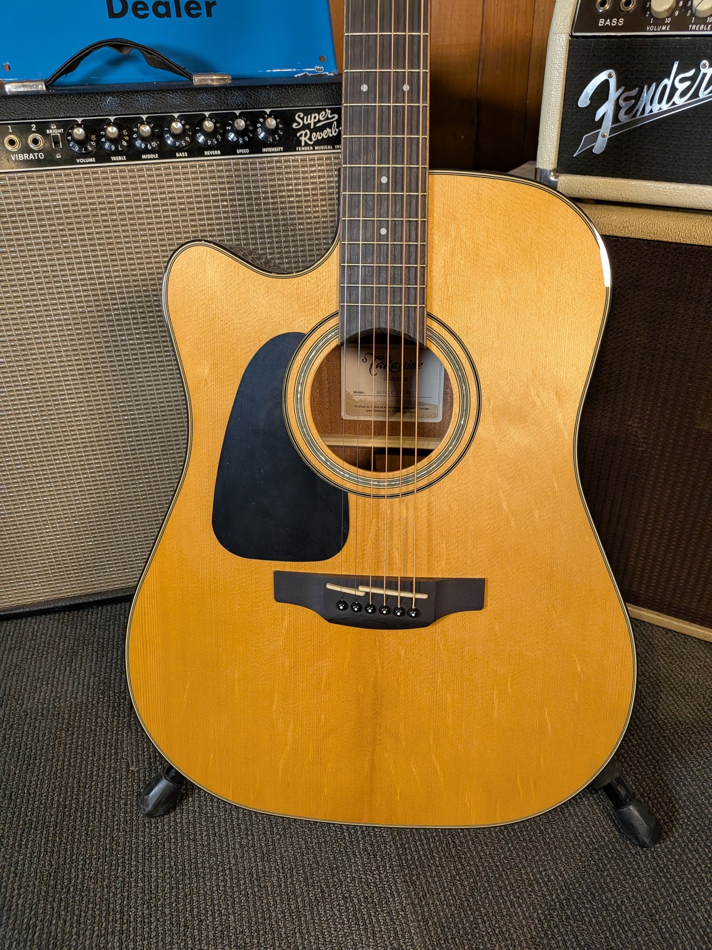Takamine GD30CE Left Handed Acoustic Electric Guitar - Gloss Natural (B-Stock)