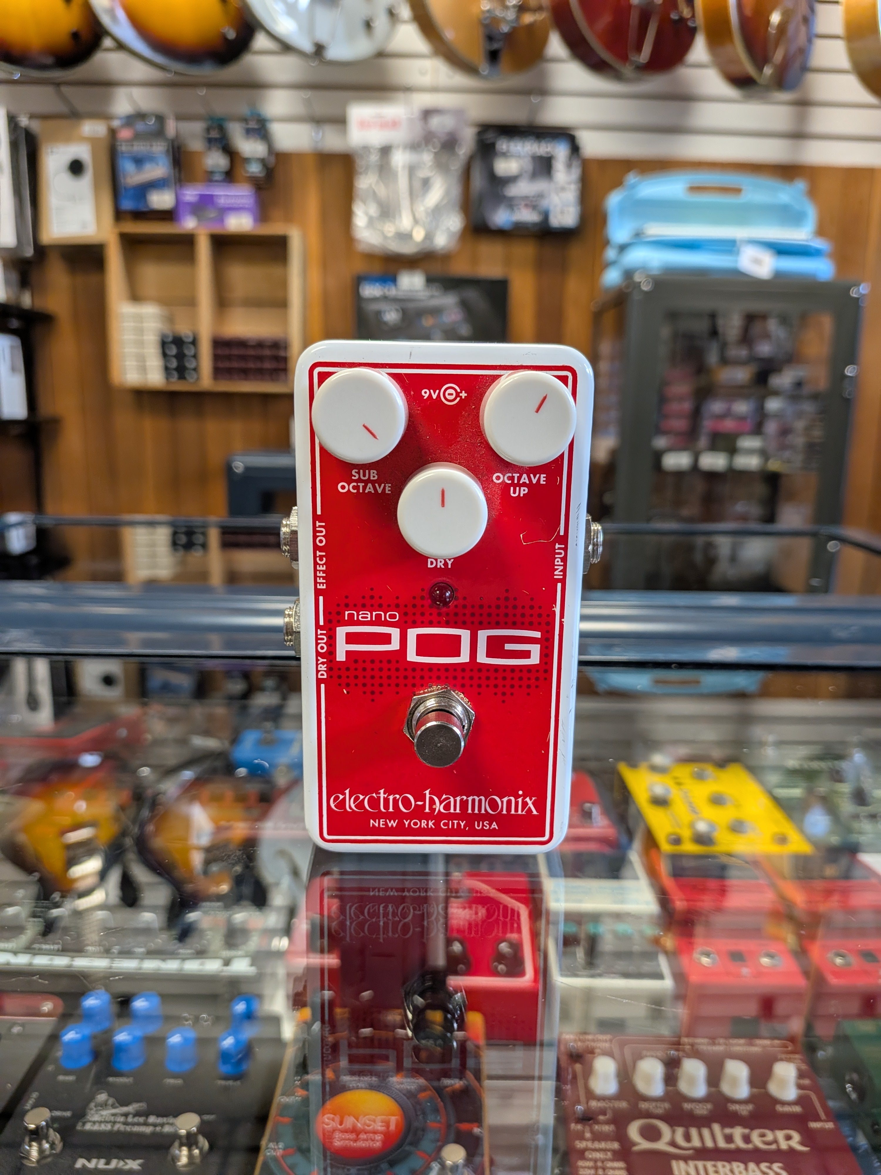 Electro-Harmonix Nano POG Polyphonic Octave Generator Pedal