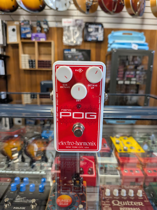 Electro-Harmonix Nano POG Polyphonic Octave Generator Pedal