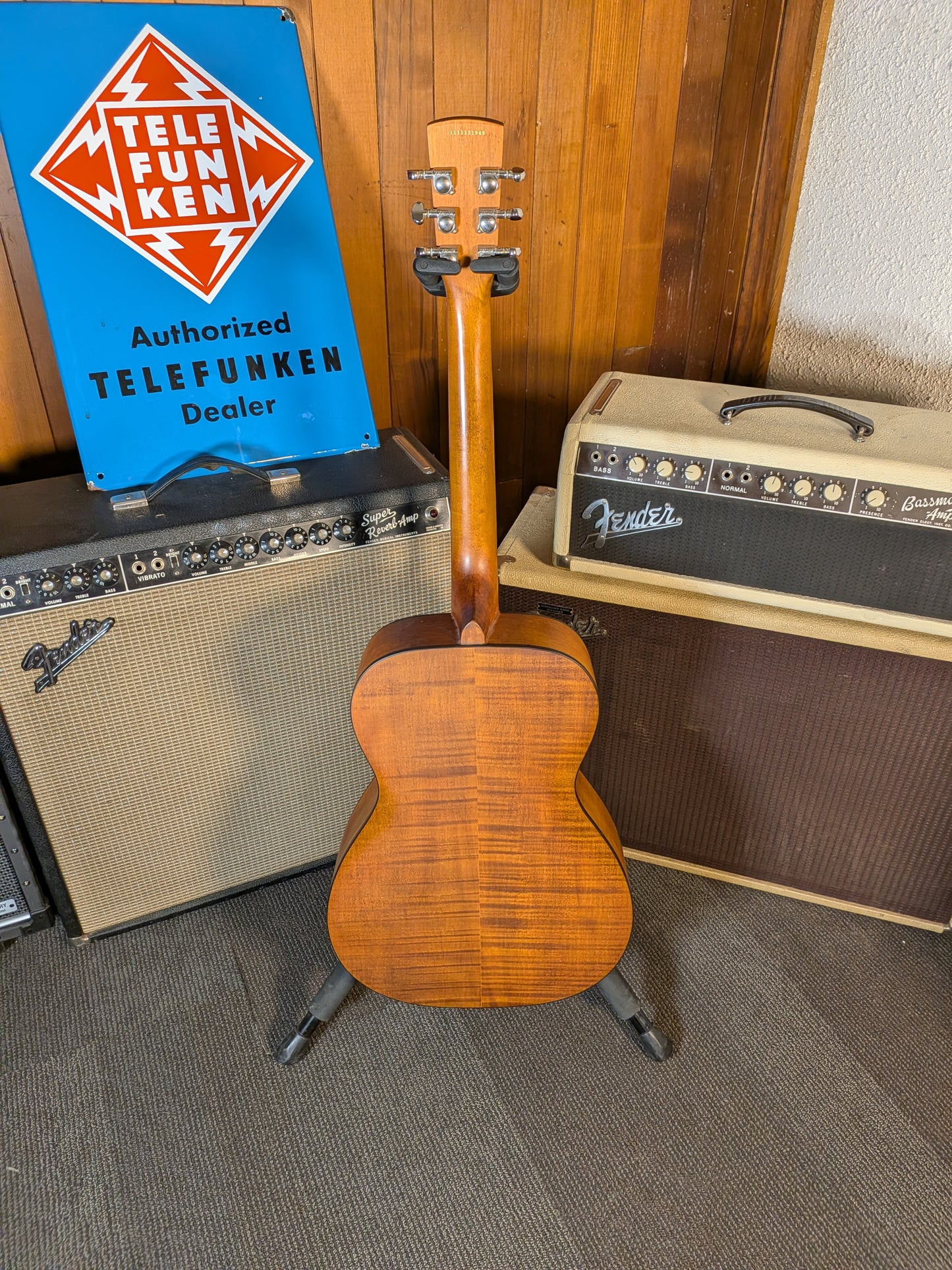 Epiphone Hound Dog Deluxe Acoustic/Electric Round Neck Resonator Guitar - Vintage Brown (2011)