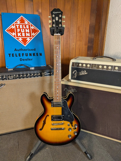 Epiphone Dot ES-339 Semi-Hollow Electric Guitar - Vintage Sunburst (2015)