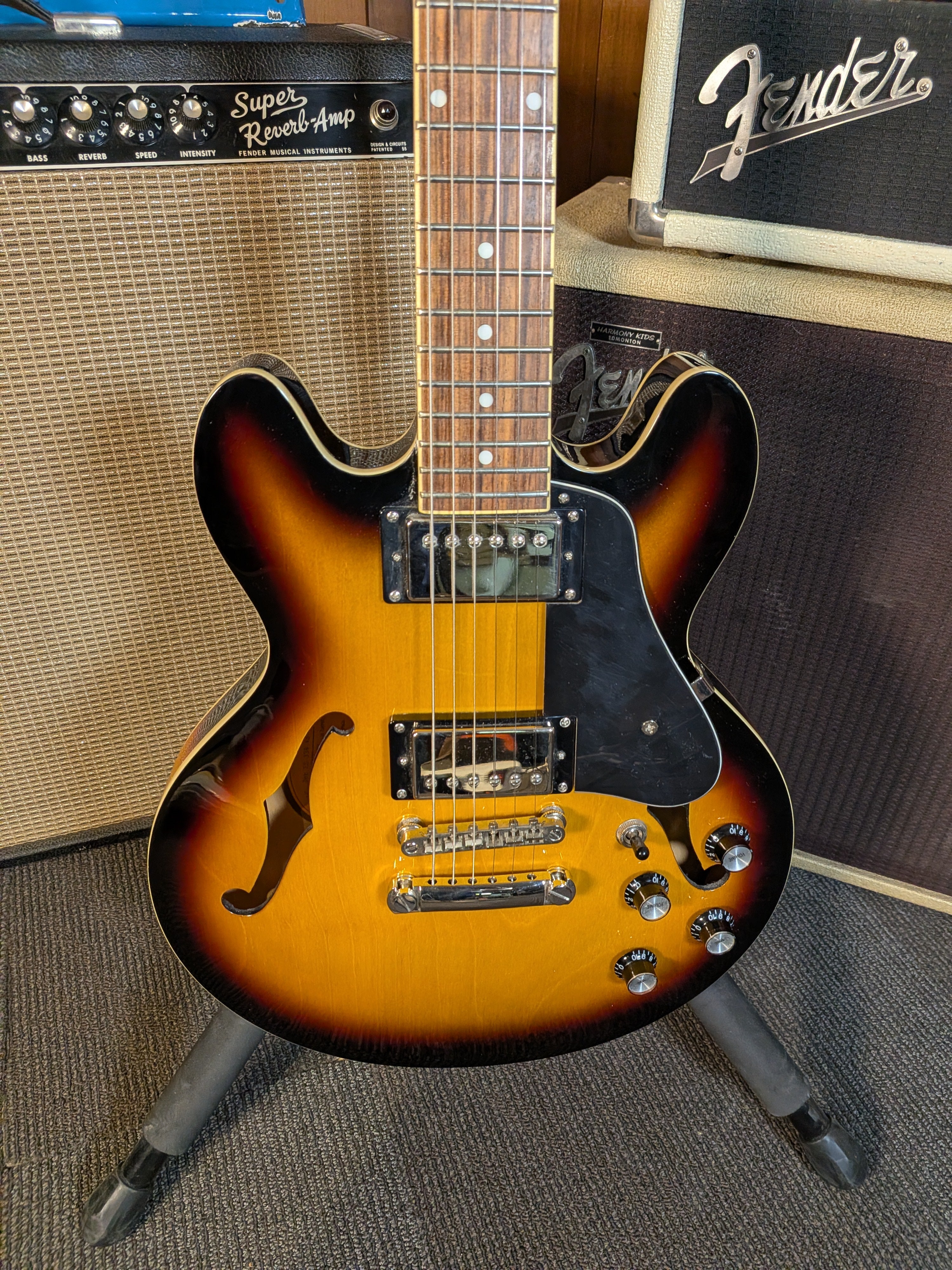 Epiphone Dot ES-339 Semi-Hollow Electric Guitar - Vintage Sunburst