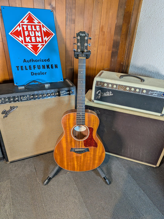 Taylor GS Mini Mahogany Top Acoustic/Electric Guitar w/Case (2016)