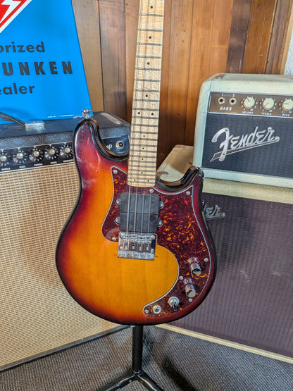 JBovier EMC Electric 4-String Mandolin w/Gig Bag - Classic Sunburst (Used)