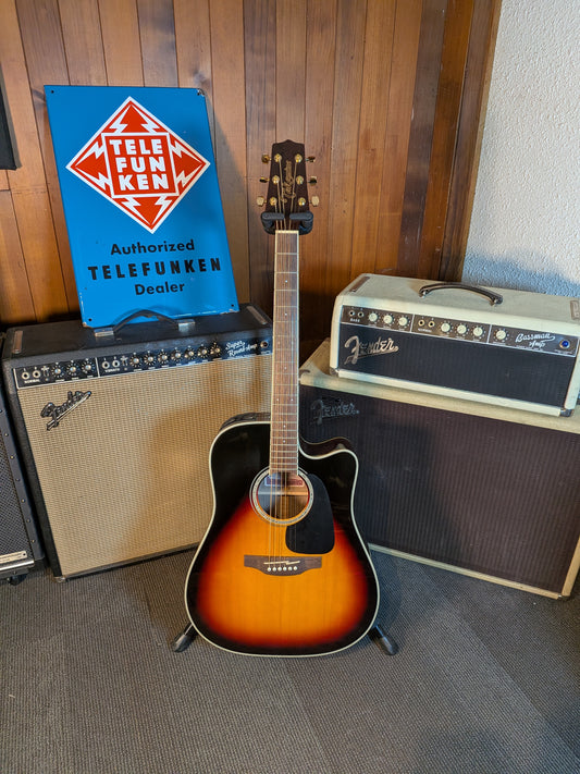 Takamine GD51CE Acoustic/Electric Guitar - Gloss Brown Sunburst (B-Stock)