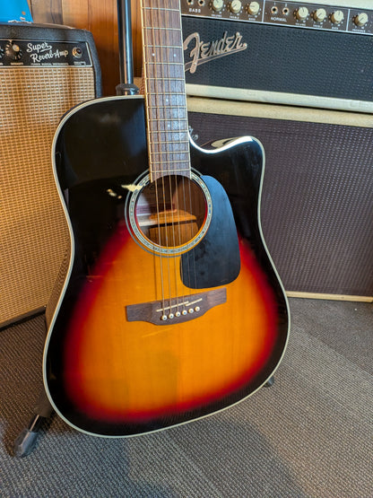 Takamine GD51CE Acoustic/Electric Guitar - Gloss Brown Sunburst (B-Stock)