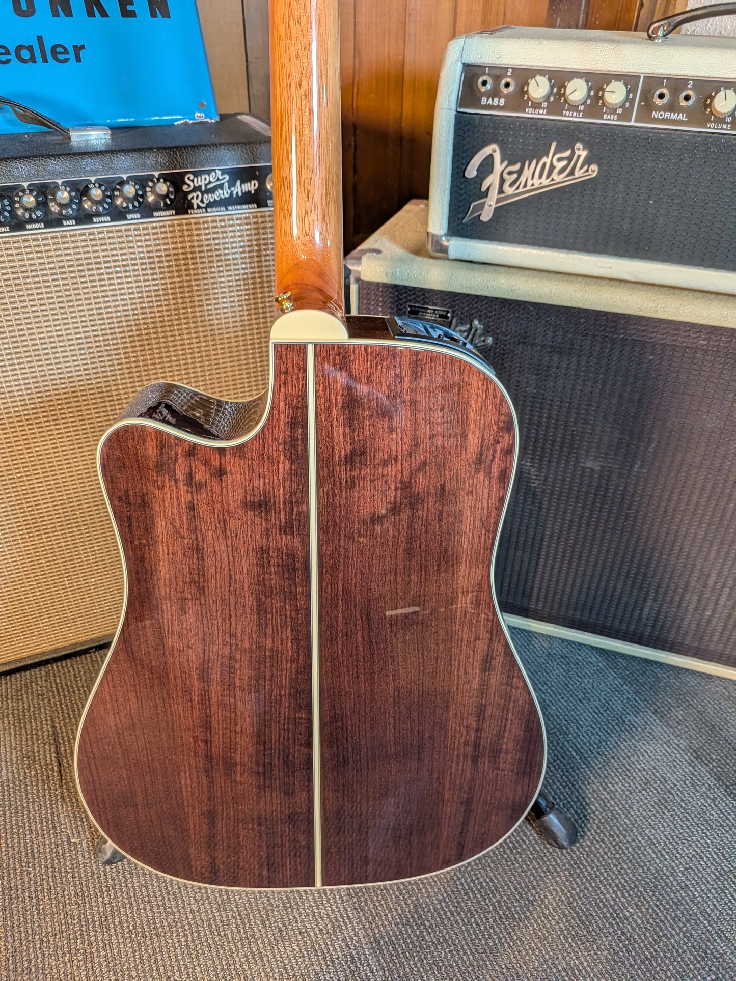 Takamine GD51CE Acoustic/Electric Guitar - Gloss Brown Sunburst (B-Stock)