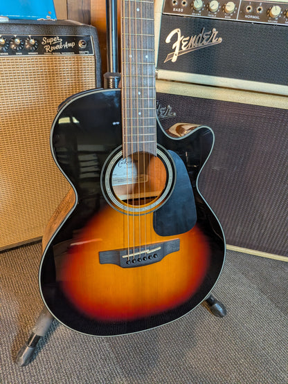 Takamine GF30CE Acoustic/Electric Guitar - Gloss Brown Sunburst (B-Stock)