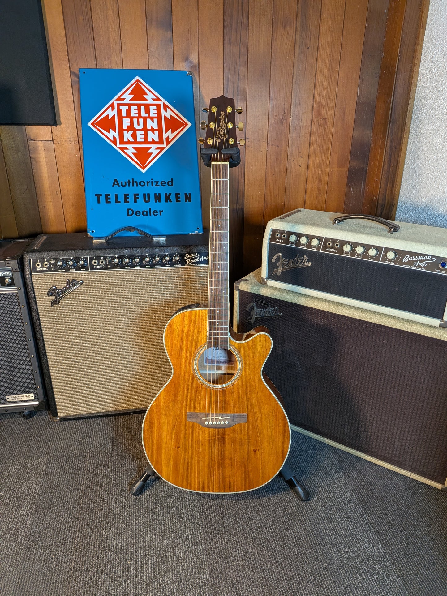 Takamine GN77KCE NEX Koa Acoustic/Electric Guitar - Natural Gloss (B-Stock)