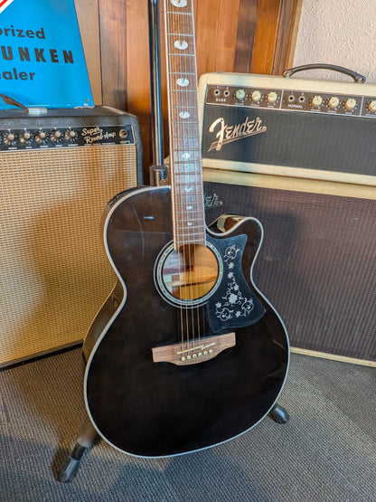 Takamine GN75CE NEX Acoustic/Electric Guitar - Transparent Black (B-Stock)