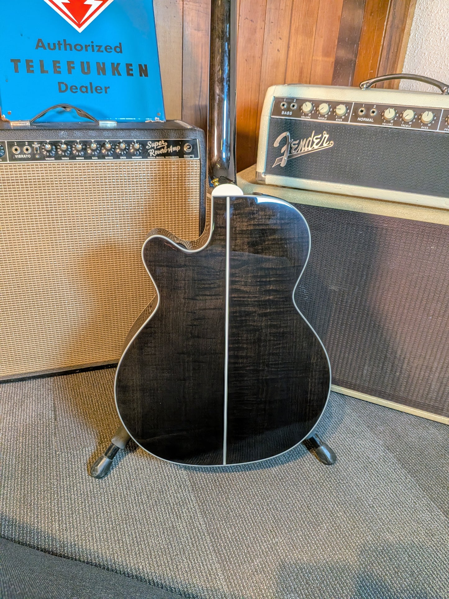 Takamine GN75CE NEX Acoustic/Electric Guitar - Transparent Black (B-Stock)