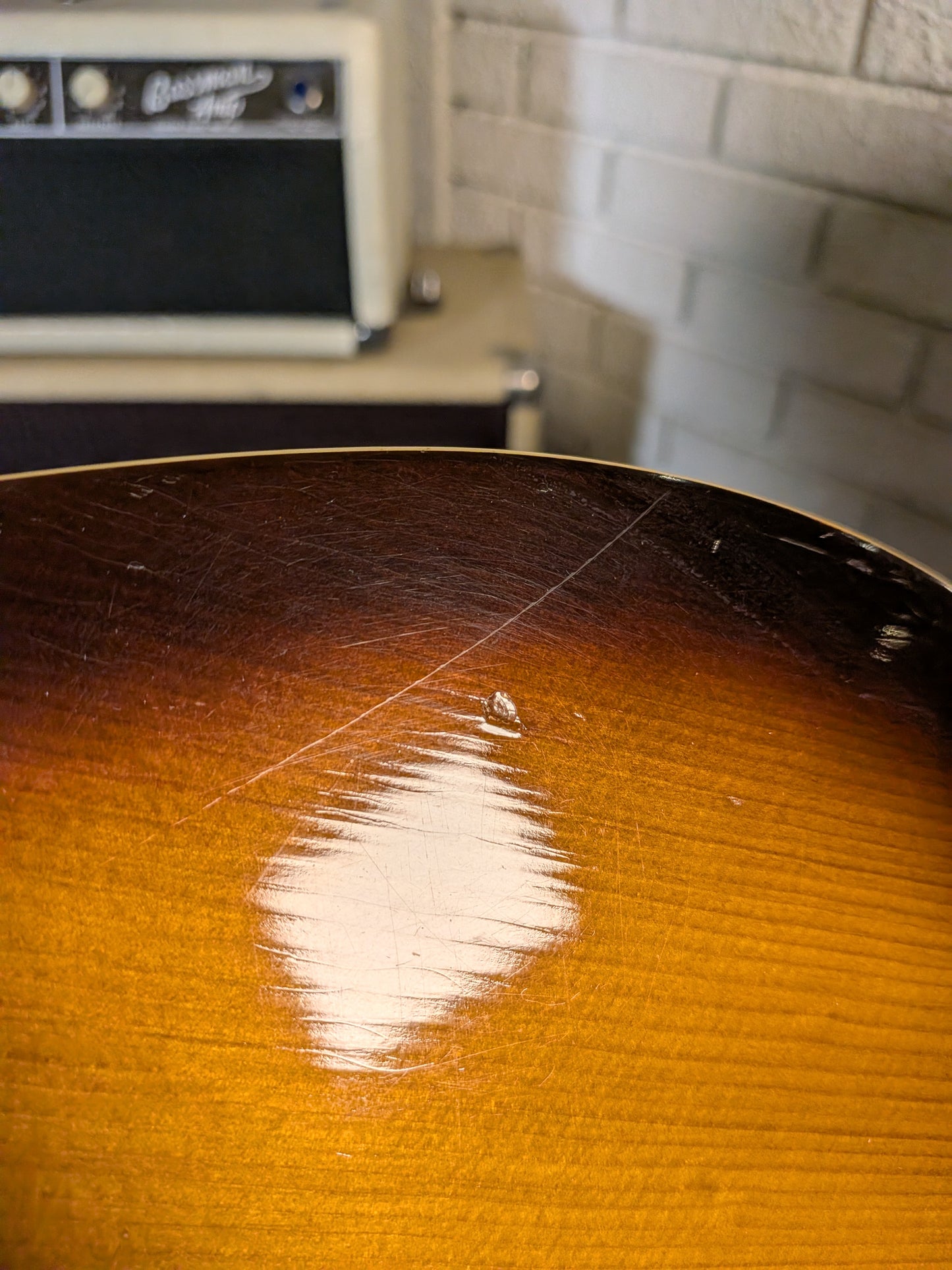 Framus 5/196 "Texan" Dreadnought Acoustic Guitar w/Case - Shaded Brown (1960's)