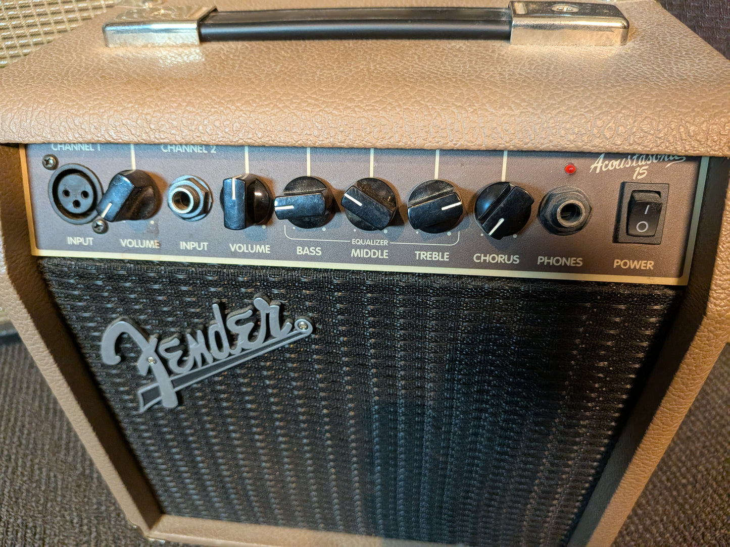 Fender Acoustasonic 15 1x6" 15w Acoustic Guitar Amplifier (2014)