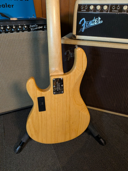 Ernie Ball Music Man Stingray 5HH Active 5-String Bass Guitar w/Case - Natural (2013)