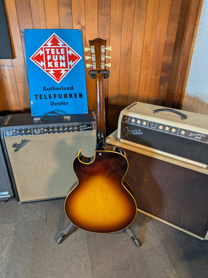 Gibson ES-175D Hollow Body Archtop Electric Guitar w/ Factory Bigsby & Case - Sunburst (1965)