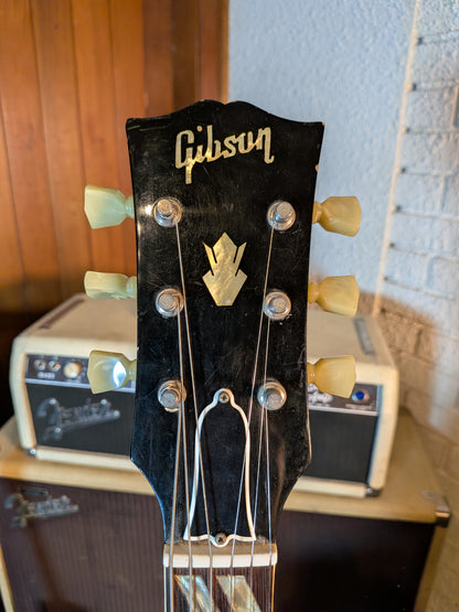 Gibson ES-175D Hollow Body Archtop Electric Guitar w/ Factory Bigsby & Case - Sunburst (1965)