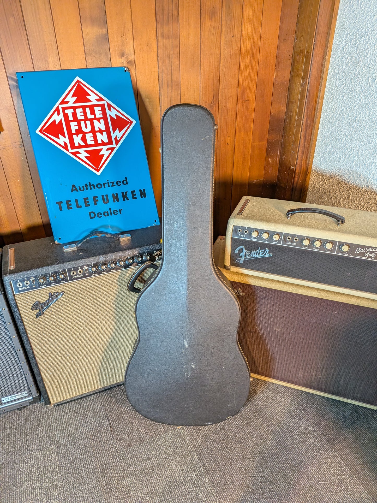 Gibson ES-175D Hollow Body Archtop Electric Guitar w/ Factory Bigsby & Case - Sunburst (1965)