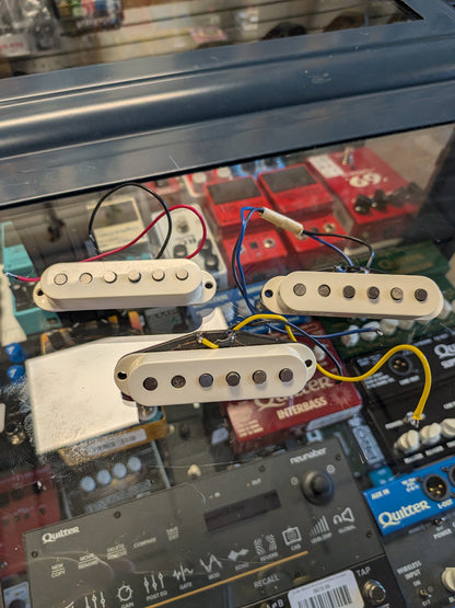 Fender American Standard Stratocaster Pickup Set - Cream Covers (Used)