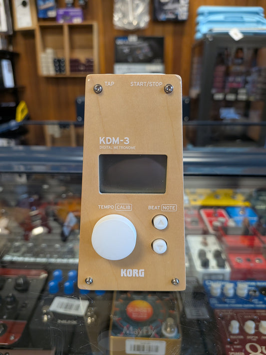 Korg KDM-3 Digital Metronome - Natural (Used)