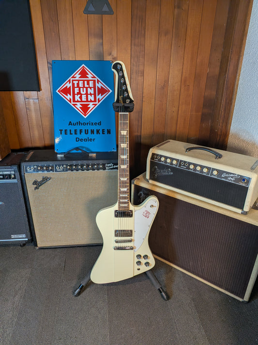 Gibson Firebird V Electric Guitar w/Case - Classic White (2013)