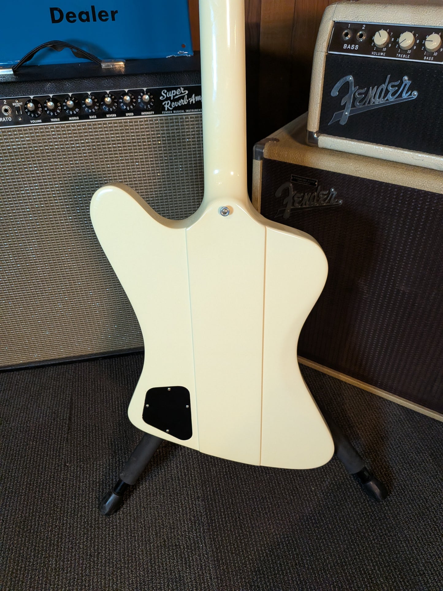 Gibson Firebird V Electric Guitar w/Case - Classic White (2013)